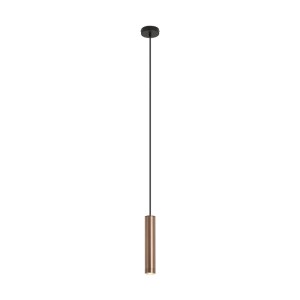 QAZQA Design Pendelleuchte DunkelBronze GU10 50mm IP44 Tuba
