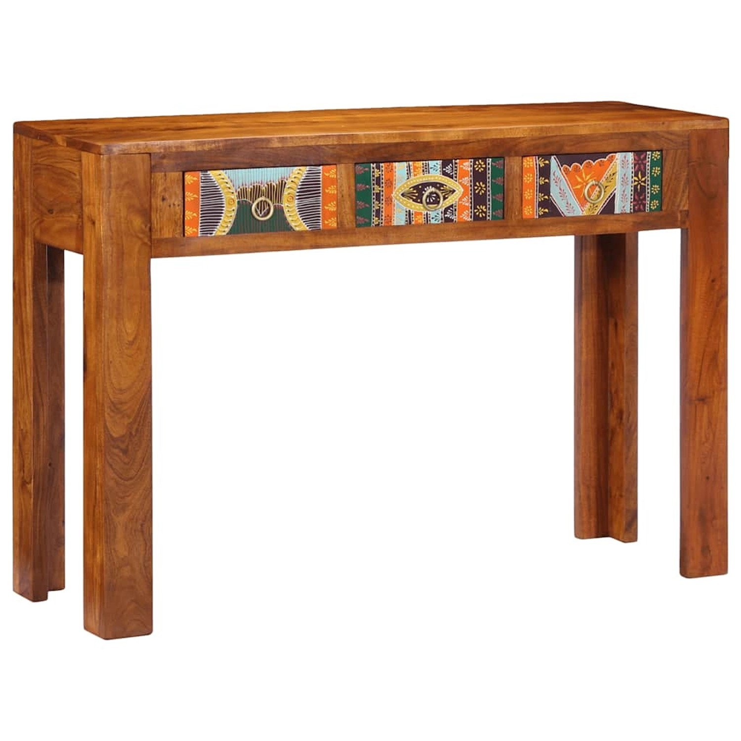 vidaXL Konsolentisch 110x35x75 cm Massivholz Akazie 4016497 günstig online kaufen