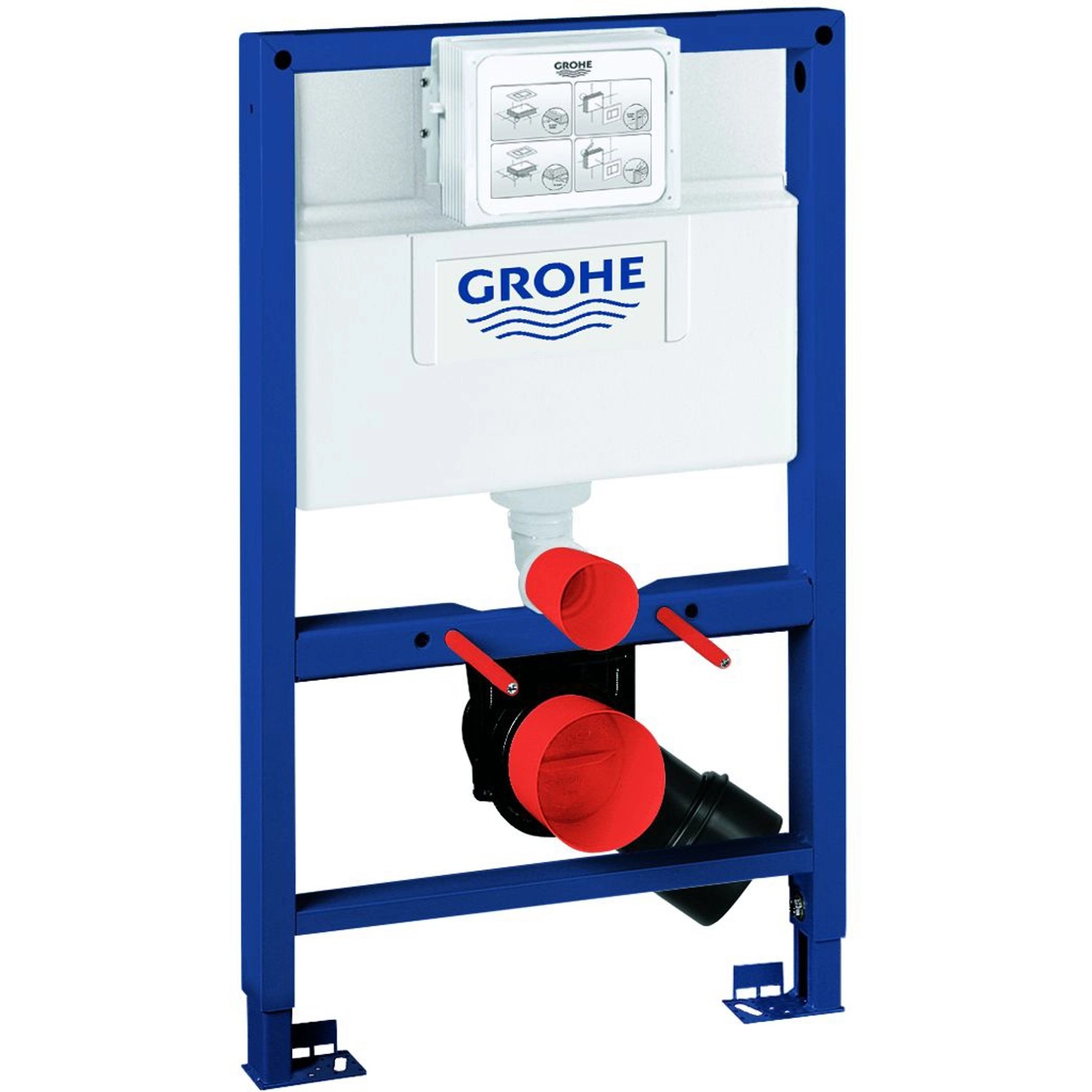Grohe QuickFix Vorwandelement Solido für WC 0,82 m Bauhöhe