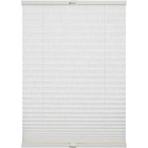 Schöner Wohnen Plissee Marla, 80x220 cm, weiß, lichtdurchlässig und blickdicht.