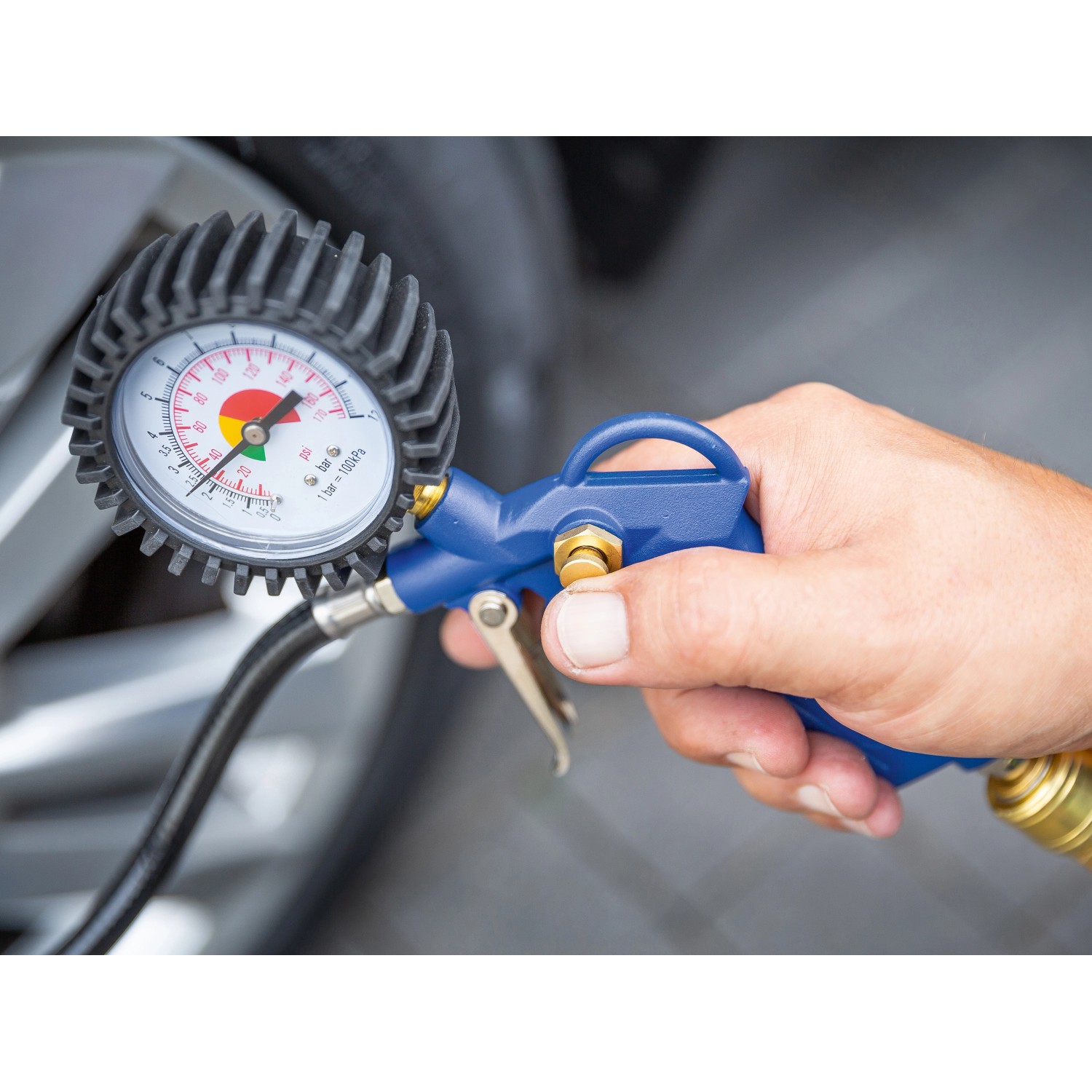 Was Ist Beim Kontrollieren Des Reifendrucks Zu Beachten LUX Reifenfüll- und Messgerät D-RFG-8 63 mm kaufen bei OBI