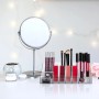 Relaxdays Make Up Organizer Kunststoff Transparent 2er Set 14 Fächer 25,5 cm x 17,5 cm x 8 cm_2