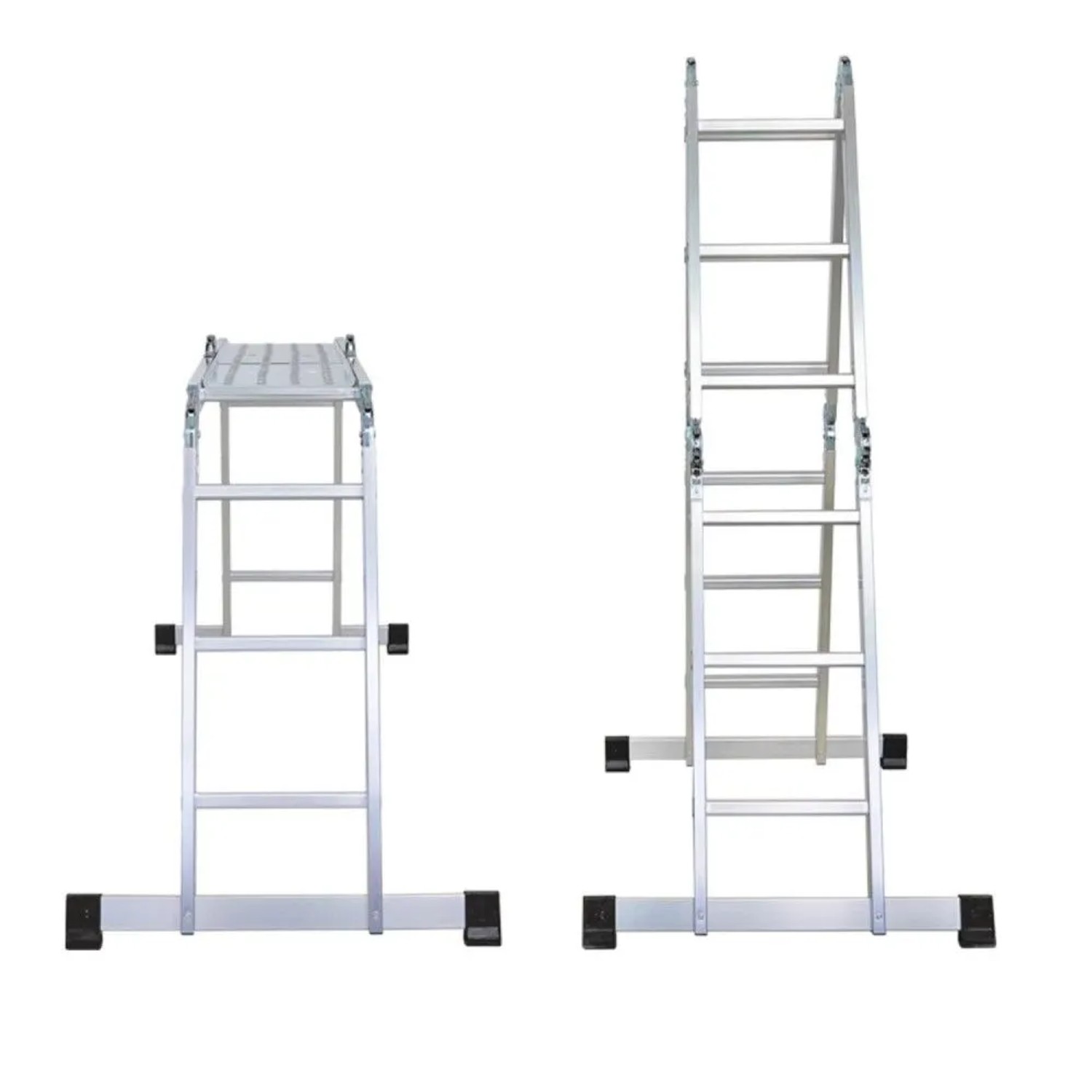 PROREGAL MULTISTEP Aluminium Mehrzweckleiter als Gerüstplattform und Anlegeleiter. Klappbare Leiter für flexible Nutzung.