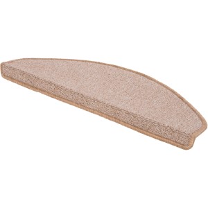 Beige Andiamo Stufenmatte Bob, 65x28cm, 2er-Set. Treppenschutz für mehr Sicherheit und Komfort.
