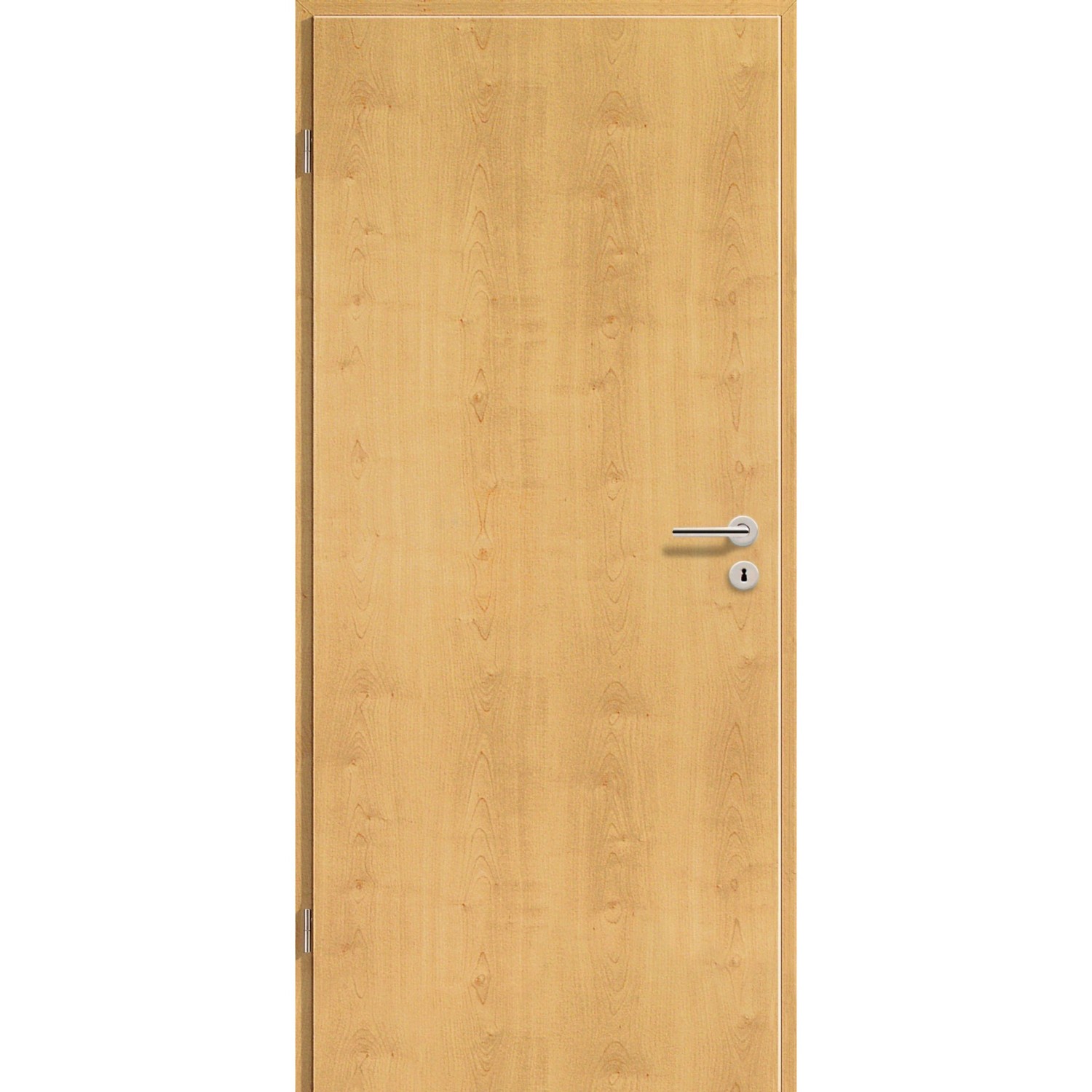 GetaDoor Zimmertür CPL-Laminat Holznachbildung Ahorn 61 x 198,5 cm Anschlag günstig online kaufen