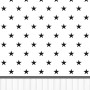 A.S. Création Vliestapete Wallpanel mit Sternenmuster in Schwarz-Weiß.
