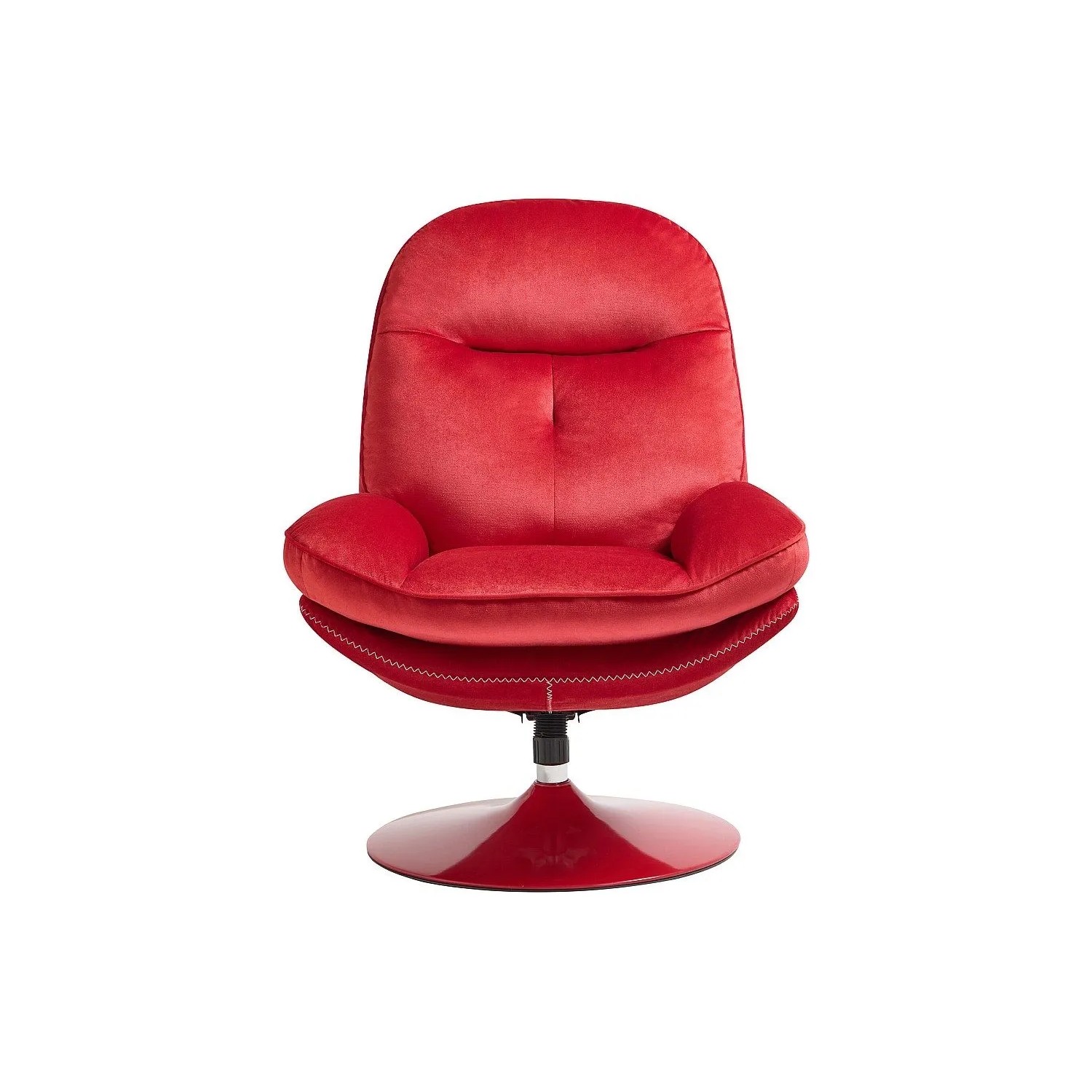 Vente-unique Sessel Mit Gerader Rückenlehne Ilmaca Rot 78 cm