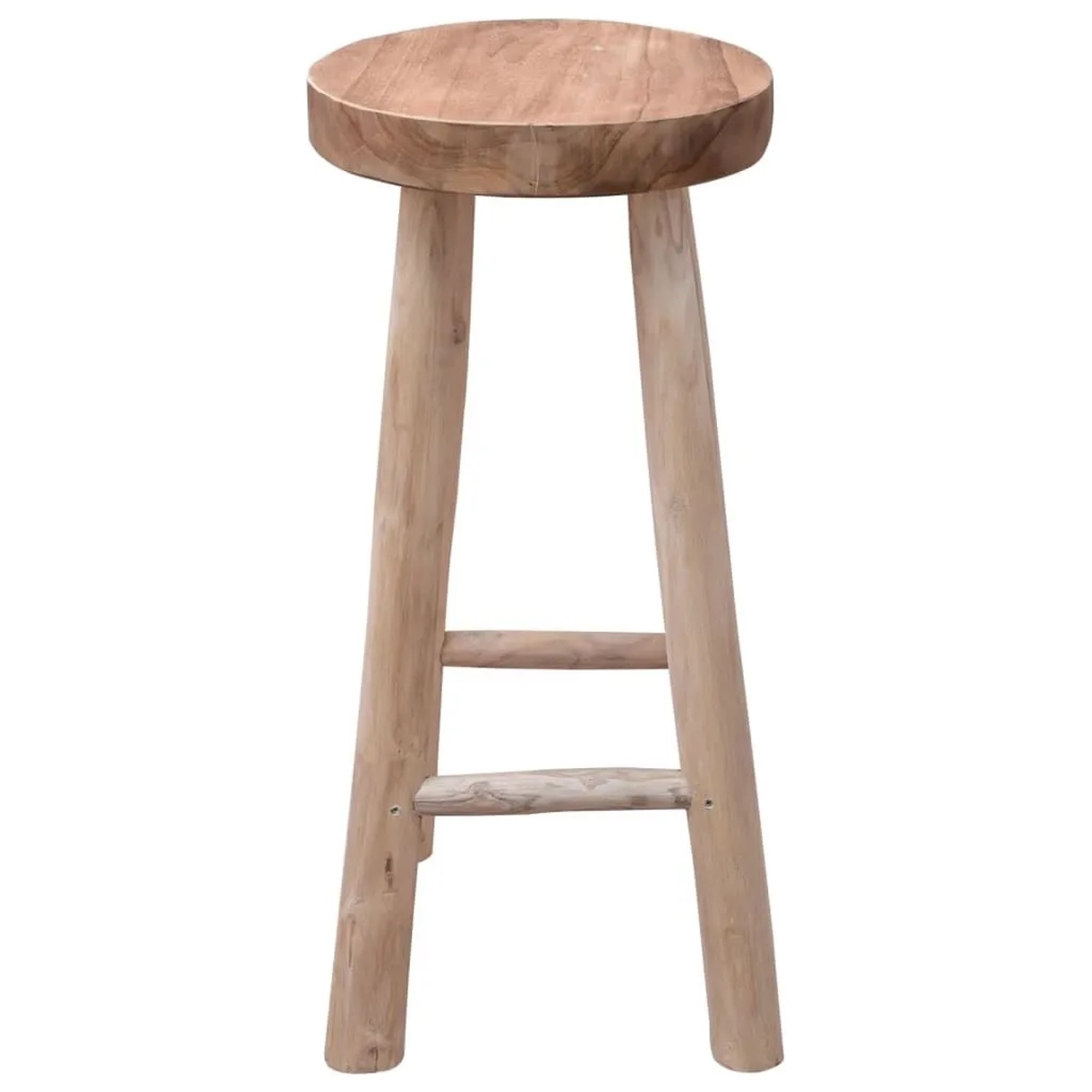 vidaXL Barhocker Teak Massivholz 244545_2