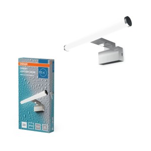 OSRAM Badezimmerspiegel-Leuchte Orbis Jupiter 30 cm Chrom