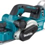Makita Akku-Hobel DKP181ZU (82mm) in Türkis/Schwarz, Solo-Version ohne Akku.