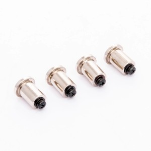 4er-Set Char-Broil Gear Trax Haken aus Edelstahl für Grillutensilien.