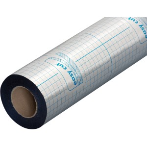 Rolle Egger Dampfbremse Aqua+ Aluflex Laminatunterlagsfolie mit Vliesbeschichtung.