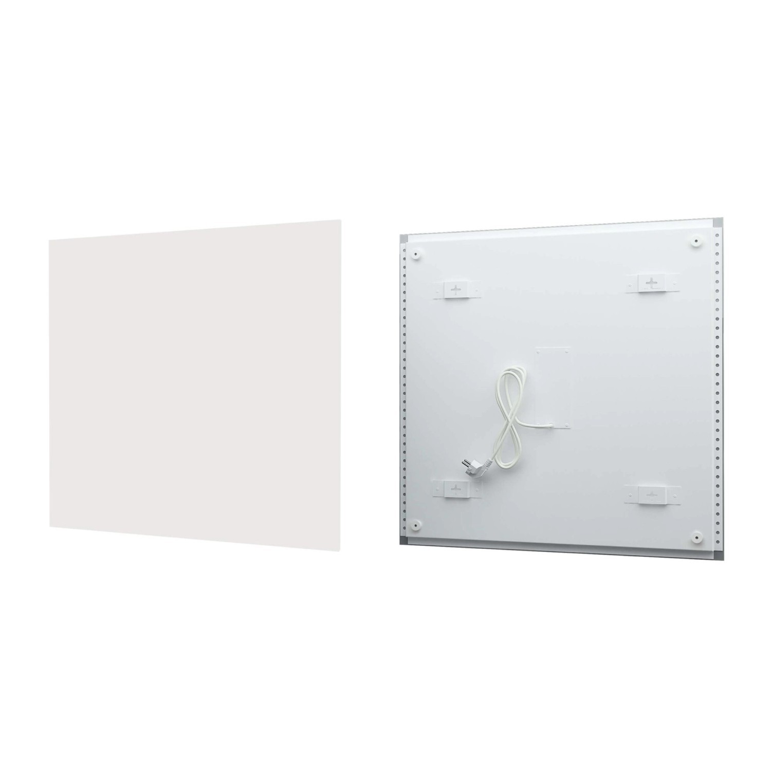 Fenix Infrarotheizung ECOSUN Glasheizung 300W 58,5 x 58,5 x 3,9cm Weiß günstig online kaufen