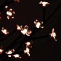 Nahaufnahme: LED-Kirschblütenbaum mit warmweißen Lichtern, ideal als Deko-Baum für Innen und Außen.