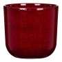 Scheurich Übertopf Mystic Red, Keramik, Ø 12,9 cm. Eleganter, glänzender Pflanztopf für Innenräume.