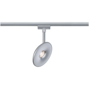 Paulmann URail LED-Spot Sphere, Chrom matt, 7,4W, 2700K für Schienensysteme.