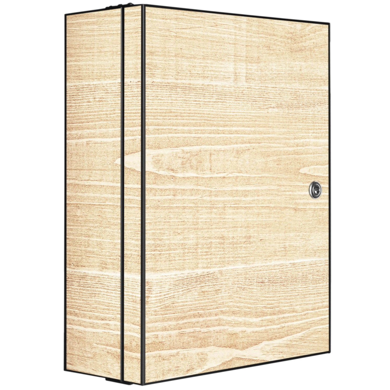 Banjado XXL Medizinschrank Abschliessbar 35x46x15cm Arzneischrank Anthrazit günstig online kaufen