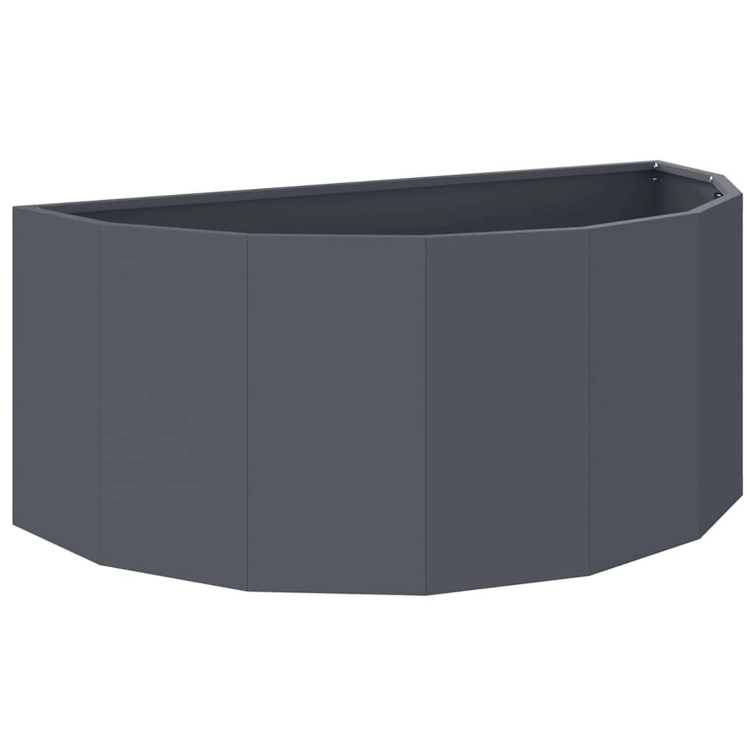 vidaXL Pflanzkübel Anthrazit 90 x 45 x 35 cm Stahl 883691 günstig online kaufen