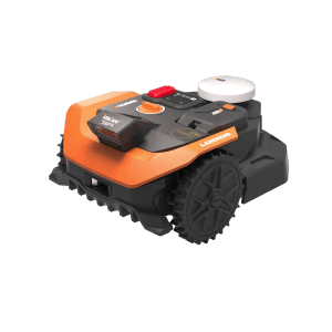 Worx Mähroboter M650 WR365E Landroid Vision Cloud, orange-schwarz. Intelligente Gartenpflege.