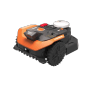 Worx Mähroboter M650 WR365E Landroid Vision Cloud, orange-schwarz. Intelligente Gartenpflege.