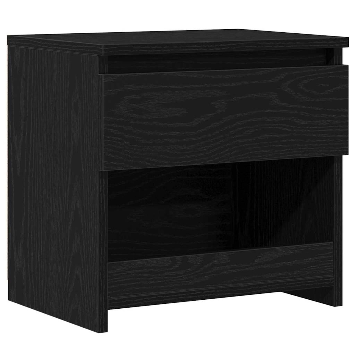 vidaXL Nachttisch Schwarze Eiche 40 x 30 x 39 cm Holzwerkstoff 862574 günstig online kaufen