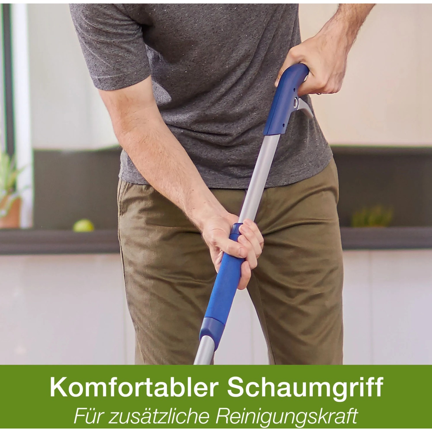 Bona Spray Mop für Hartböden im Einsatz: Bodenreinigung leicht gemacht.