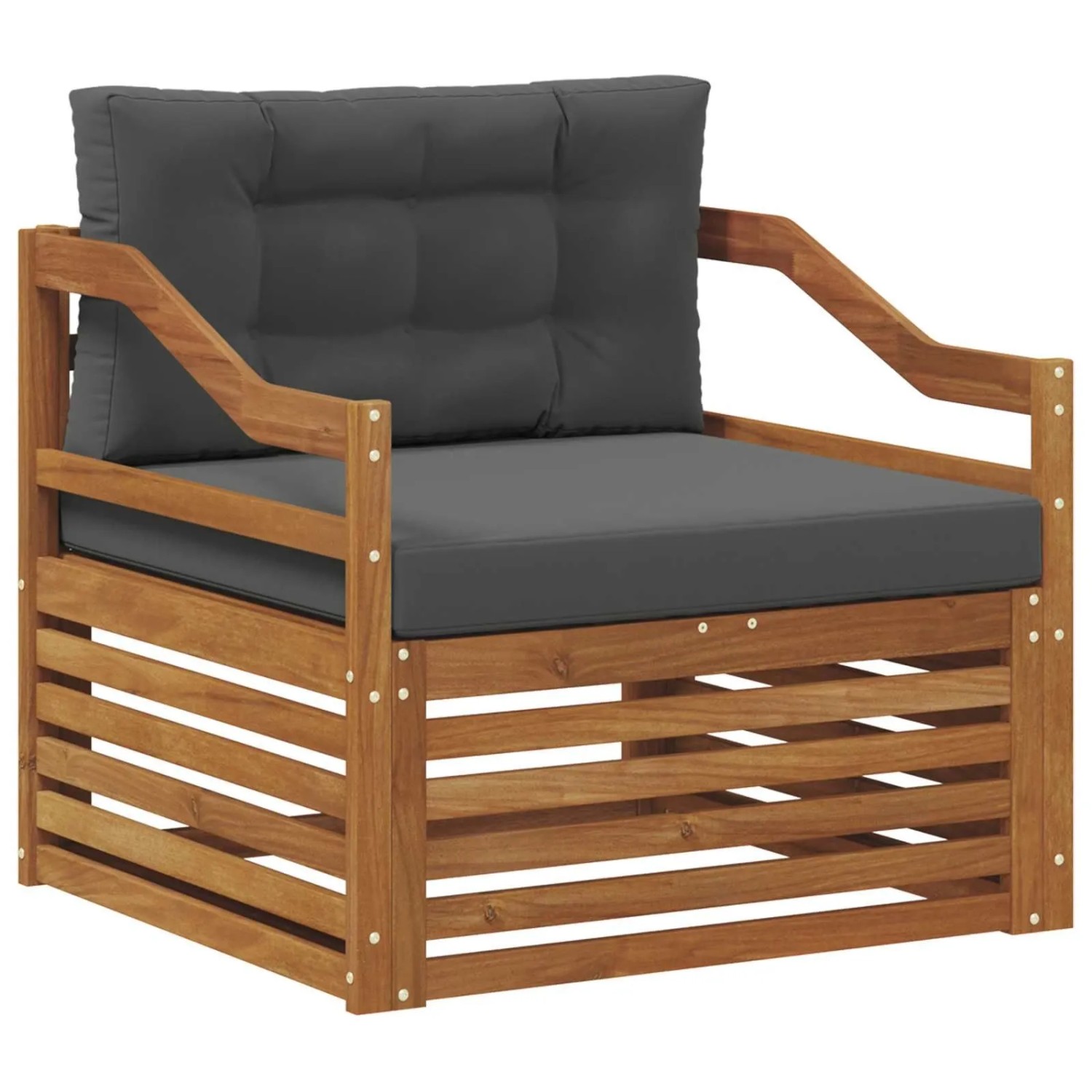 vidaXL Outdoor-Sofagarnitur Massivholz Akazie Natur 3436412