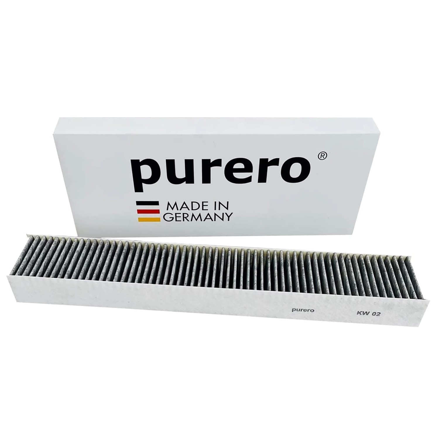 PURERO Premium Aktivkohlefilter Als Ersatz für Neff CleanAir Z8500X0 / 17000822 (Maße: 11cm | 64cm | 11cm)