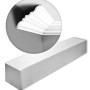 ORAC DECOR C327-Box LUXXUS Eckleiste, 8 Zierleisten (16 m), weiß, für Wand und Decke.