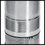 Detailaufnahme: Einhell GE-DW 1255 N-A Tiefbrunnenpumpe aus Edelstahl mit Filter.