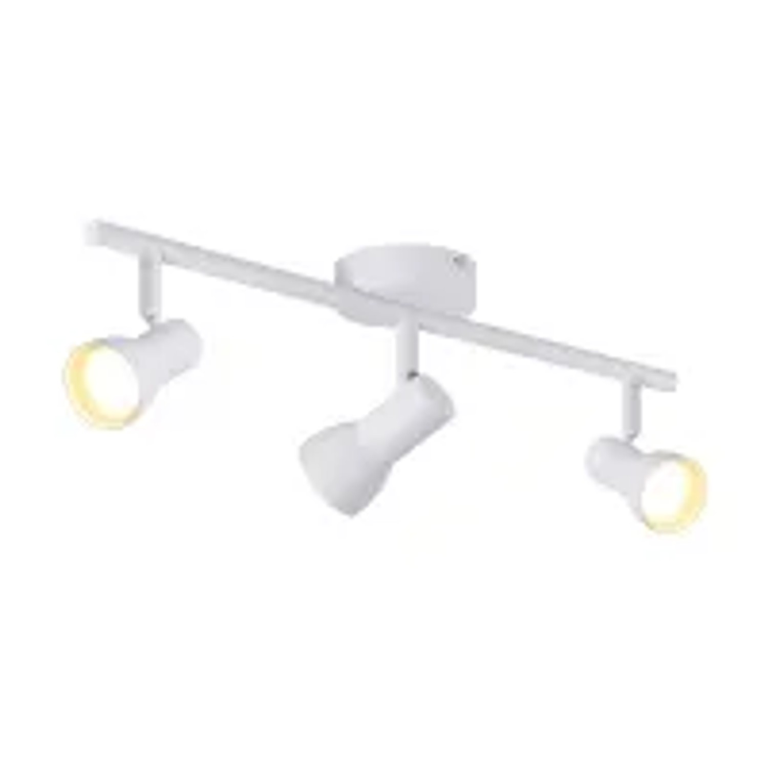 NETTLIFE Deckenleuchte aus Metal L43Weiß NETTLIFE Deckenleuchte aus Metall L42cm Weiß 25W