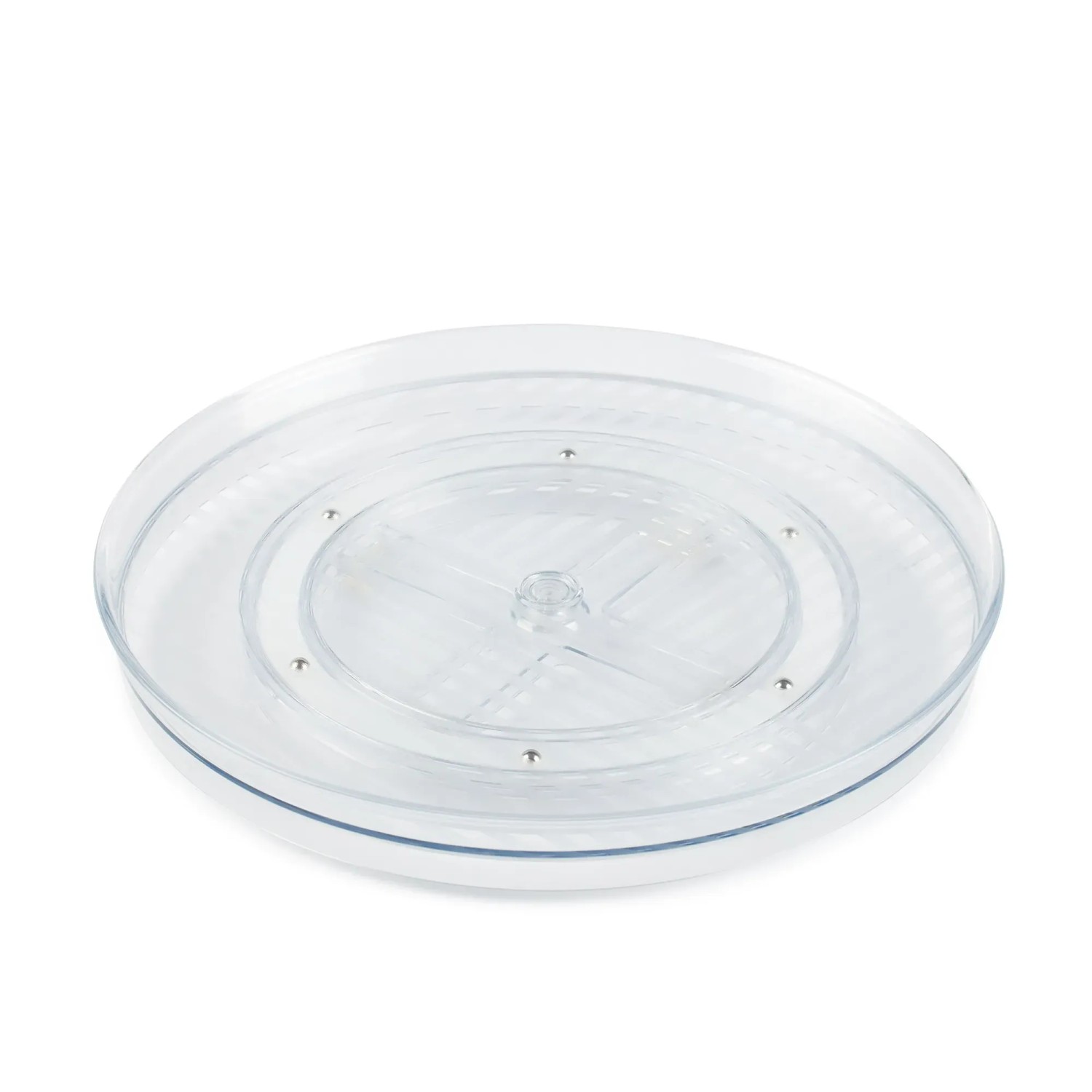 Rotho Drehteller Küchenorganizer Loft 3,2 cm Hoch Transparent