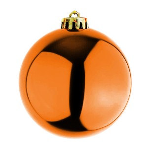 Mojawo Mega  Christbaumkugeln Weihnachtsbaumkugeln Baumschmuck Baumkugel Orange 30cm