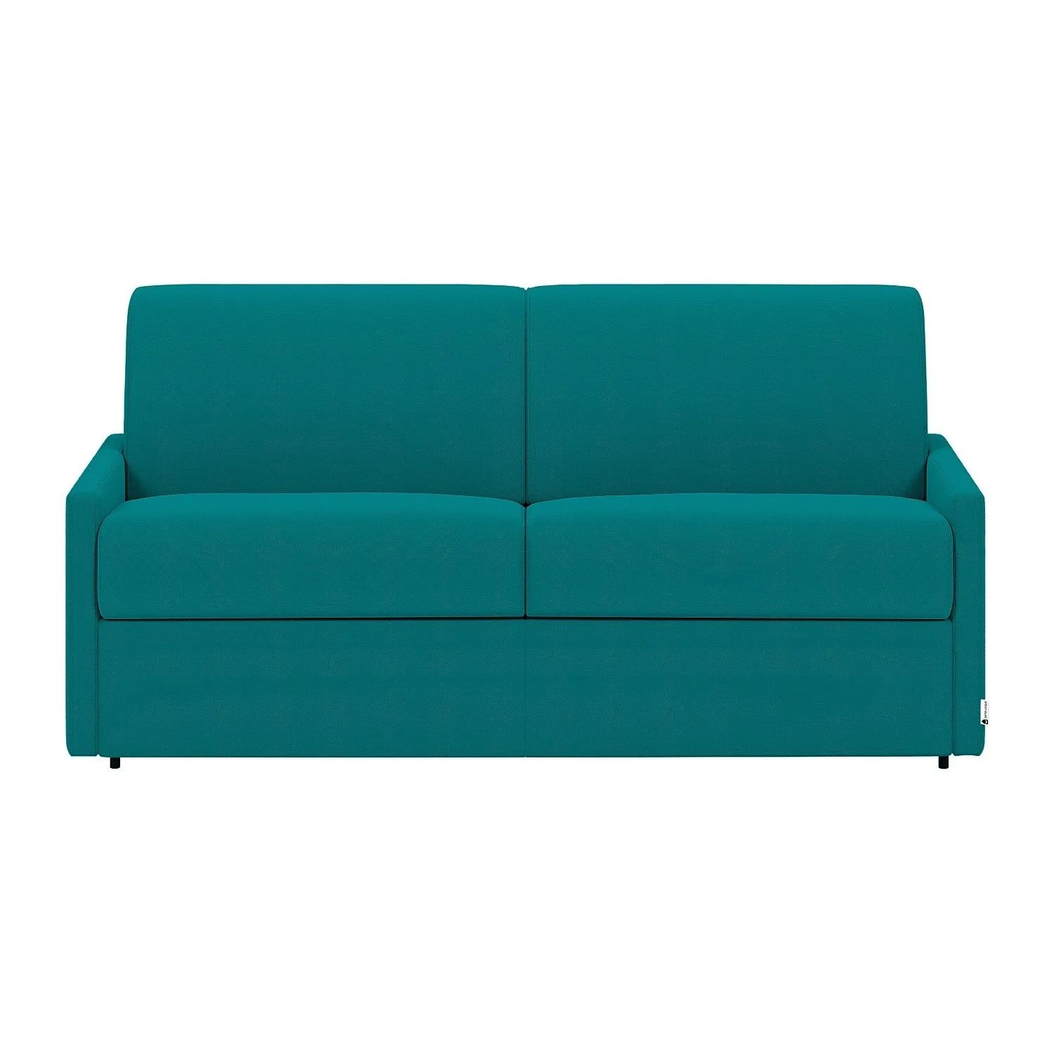 Vente-unique Schlafsofa Calife Türkisblau 170 cm