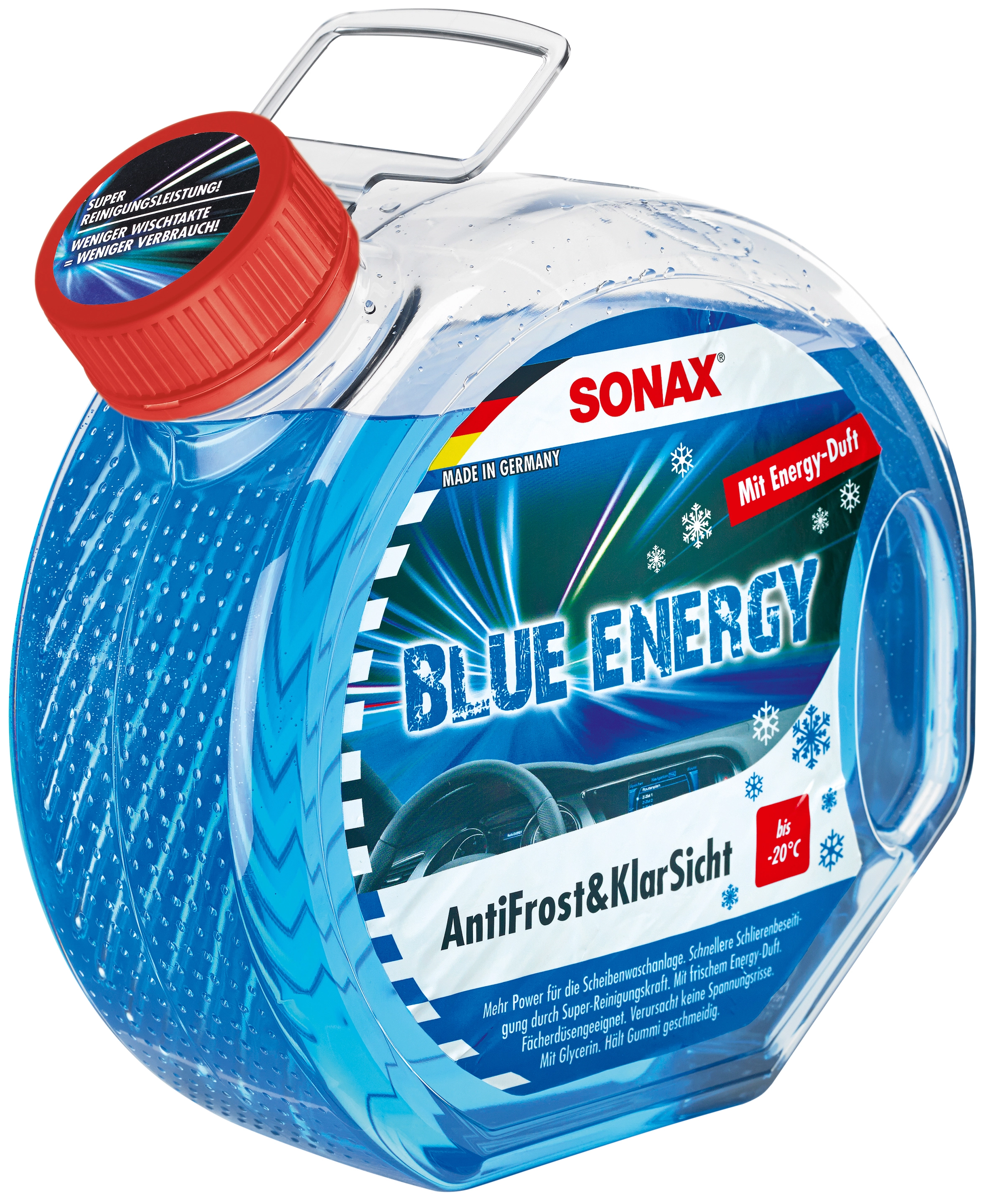 Sonax Antifrost & Klarsicht Blue Energy gebrauchsfertig 3 l