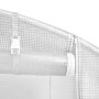 vidaXL Gewächshaus mit Stahlrahmen Weiß 16 m² 8x2x2 m 3188030_8