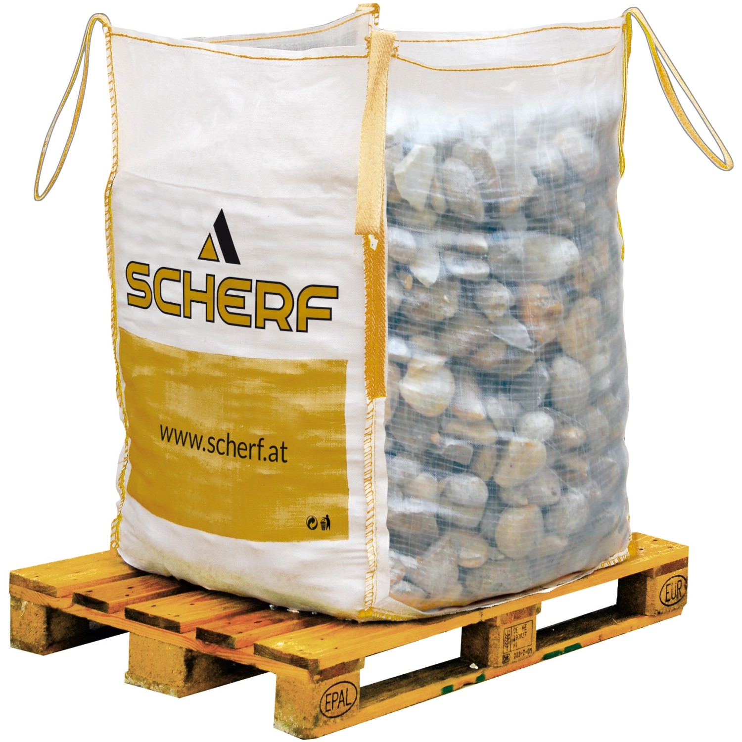 Marmorzierkiesel Carrara Weiß 16 - 25 mm 1000 kg Big-Bag_3
