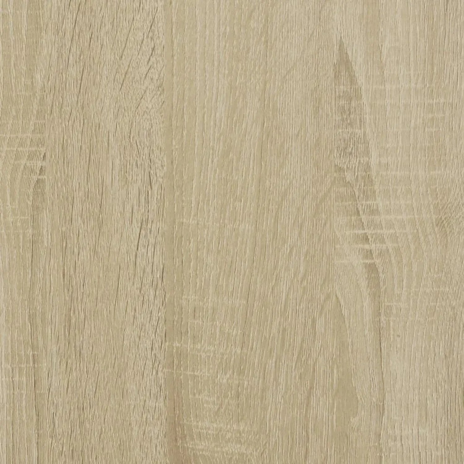 Detailaufnahme: Sonoma-Eiche Holzwerkstoff für vidaXL Sideboard, Wohnzimmerschrank.