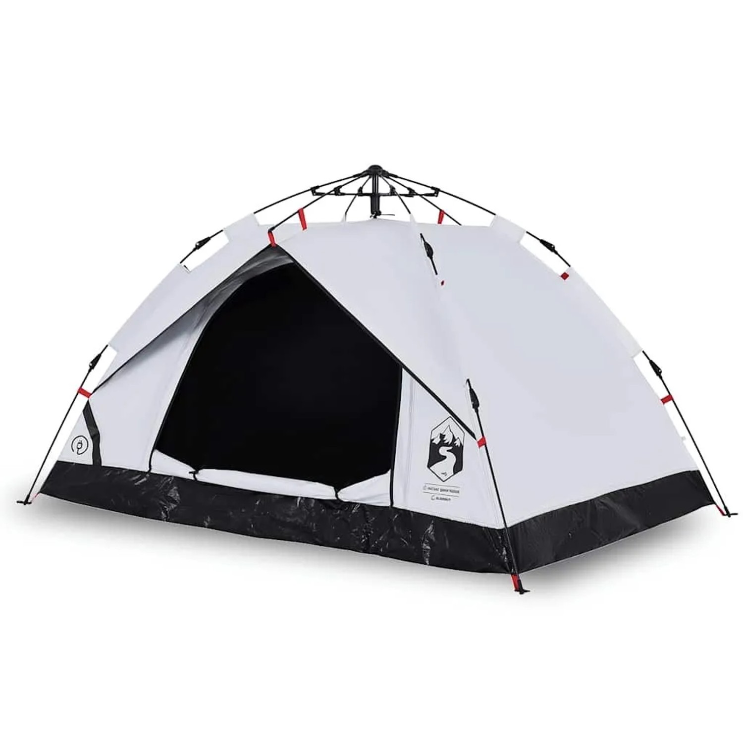 Furnicato Campingzelt Kuppel Weiß 210 X 150 X 130 Cm Verdunkelnd