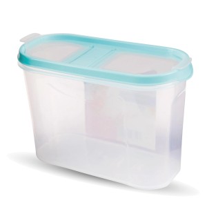 Bestlivings Frischhaltebox, 8er Pack. Schüttdose 1,4L, türkis, aus Kunststoff. Vorratsdose für Küche.