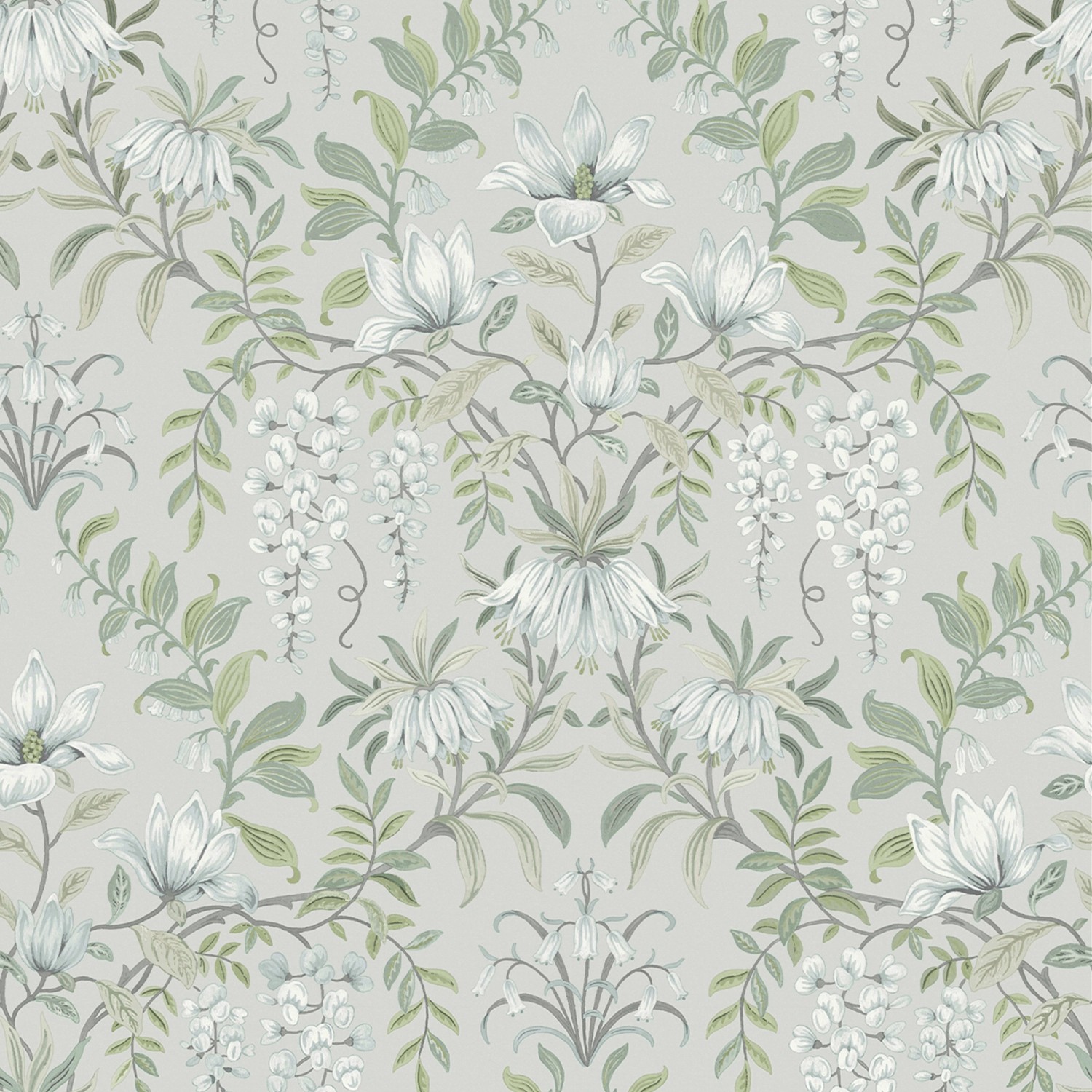 Laura Ashley Vliestapete Parterre Sage 10,05 x 0,52 m günstig online kaufen