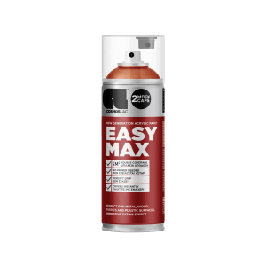 COSMOS LAC EASYMAX Sprühlack Matt mit Extrem Hoher Deckkraft Spraydosen Sprühfarbe DIY Lack RAL 2010 Orange