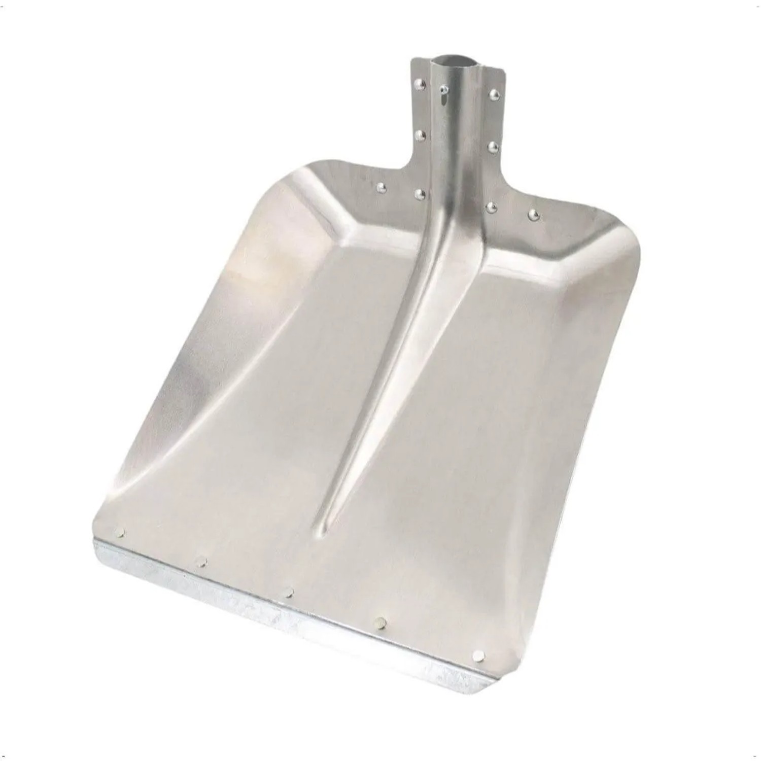 Galaflor Aluschaufel mit Stahlkante 2mm Schaufel Aluminium Schaufelkopf Größe 7