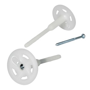 PROTEKTOR 600x Dämmstoff-Schraubdübel Ø8x120mm WDVS Dübel für Fassadendämmung