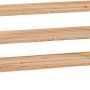OBI Holzschuhregal HSR-9 mit 3 Etagen aus Kiefernholz für Flur, Diele, Abstellraum oder Keller.