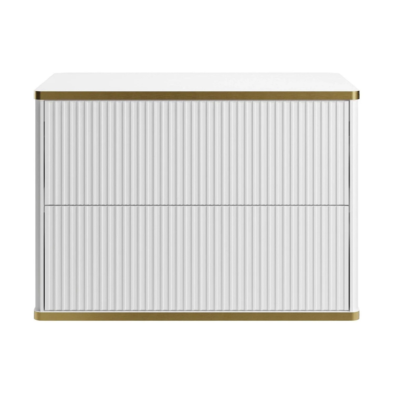 Vente-unique Waschbeckenunterschrank Keliza Weiß 80 cm