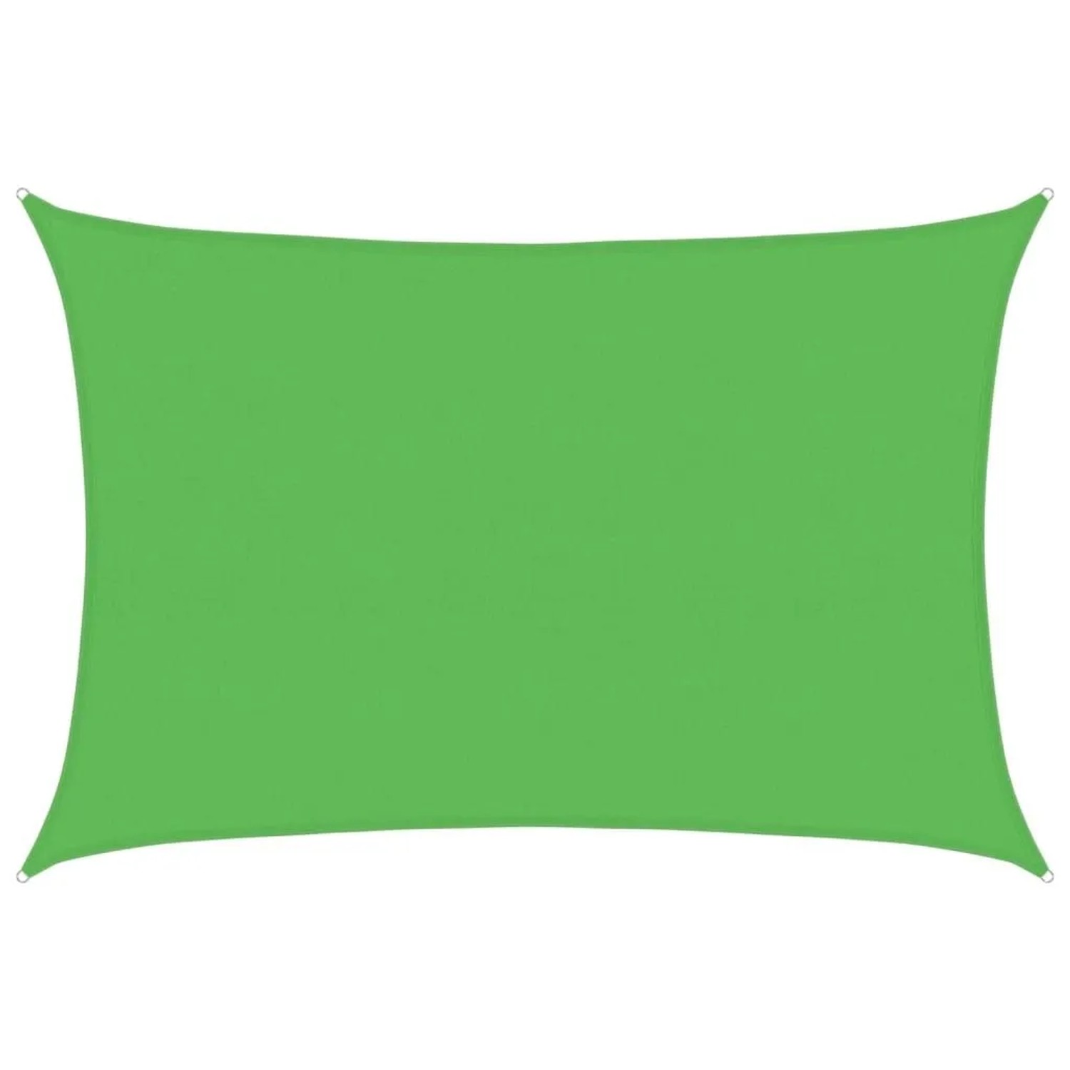 Furnicato Sonnensegel 160 G M² Hellgrün 5x7 M Hdpe