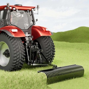Wiltec Rasentraktor Heuharke 152Cm Heurechen Rechen Laubrechen Gartenrechen