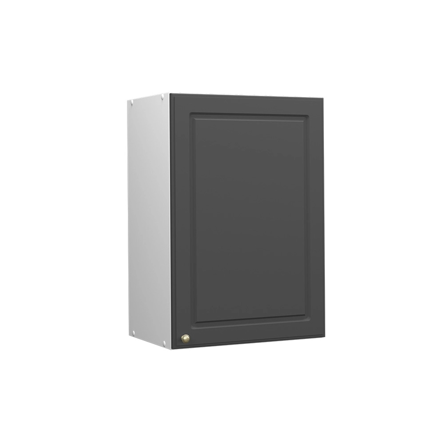 Vicco Badschrank Fame-Line Anthrazit-Gold/Weiß 50 x 72 cm