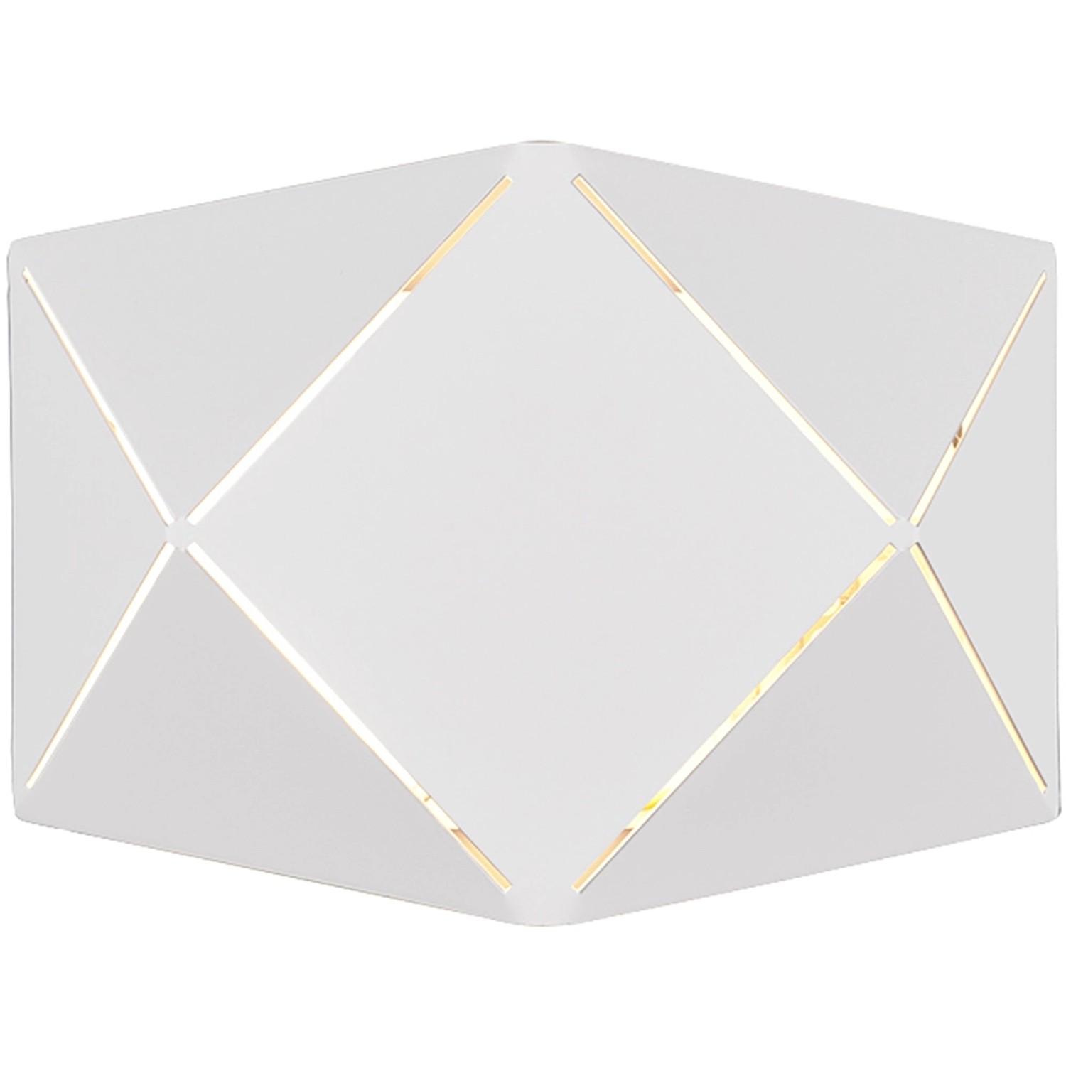 Trio LED Wandleuchte Zandor Weiß matt 130 mm x 180 mm x 60 mm